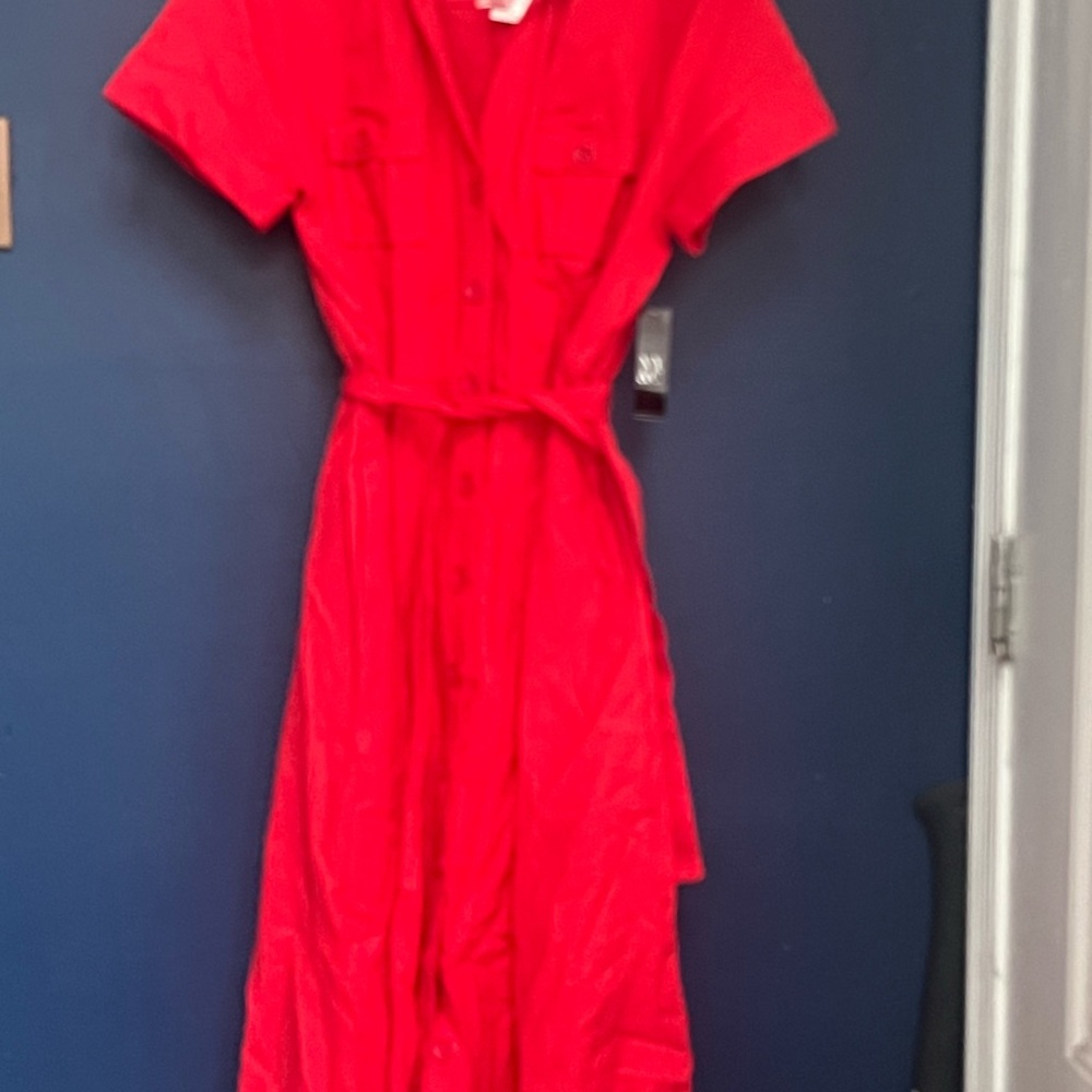 New York & Company Red Dress